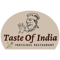 Taste of India logo.